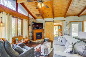 Near Lake and Trails Rustic Newland Cabin with Deck!